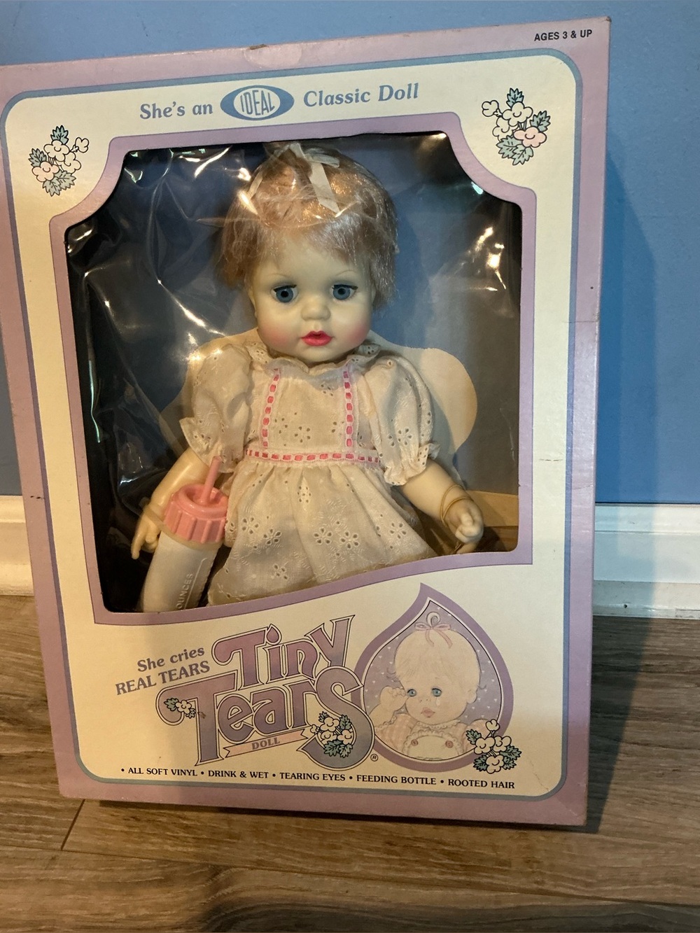NOS 1984 Ideal Tiny Tears Doll